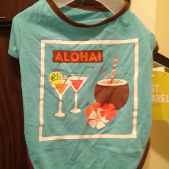 Aloha pet outfit